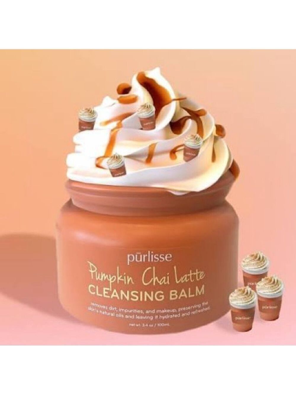 Purlisse Pumpkin Chai Latte Cleansing Balm | NEW | PŪRLISSE | K-Beauty